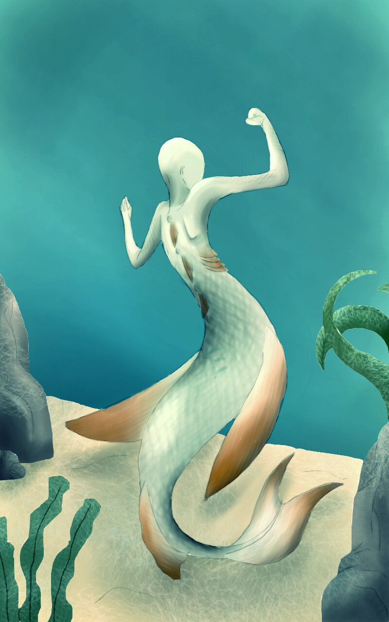 Mermaid Visualisation Mermaid Concept Art by FistApology on DeviantArt