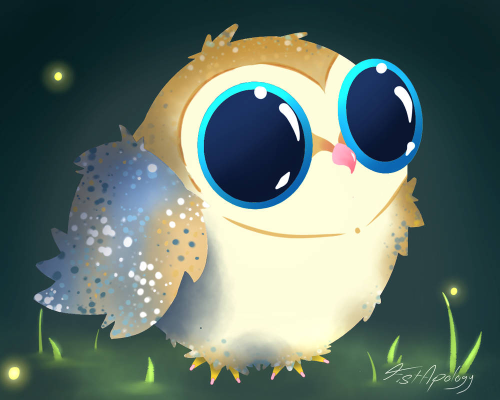 Flumpy Owl Fluffy Barn Owl by FistApology on DeviantArt