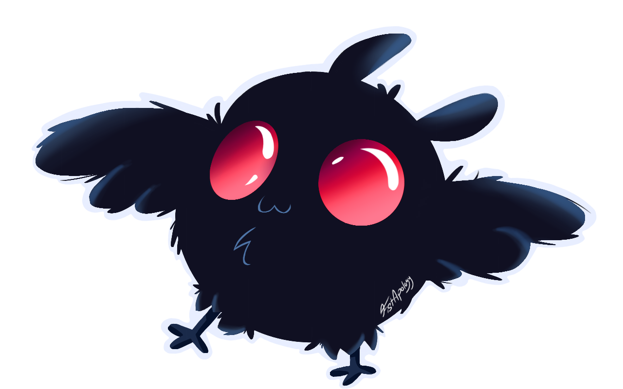 Mothman Cursor Baby Mothman by FistApology on DeviantArt
