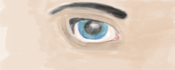 Trying to draw Human's eye right..