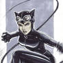 Catwoman marker sketch