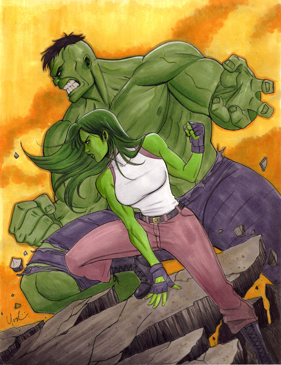 Hulk and She-Hulk