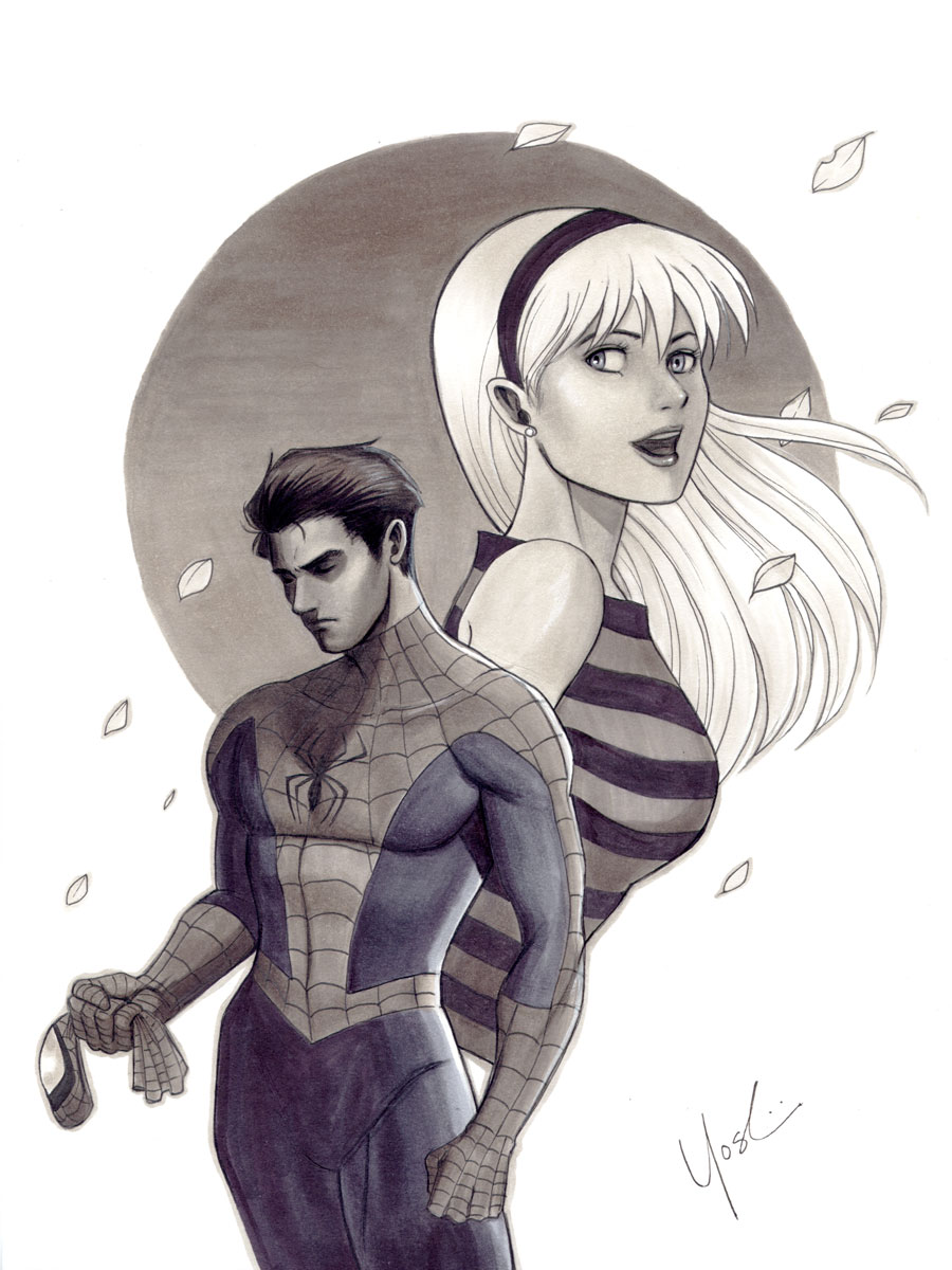 Spider-Man and Gwen Stacy by Protokitty on DeviantArt Spider-Man and Gwen Stacy by Protokitty on DeviantArt