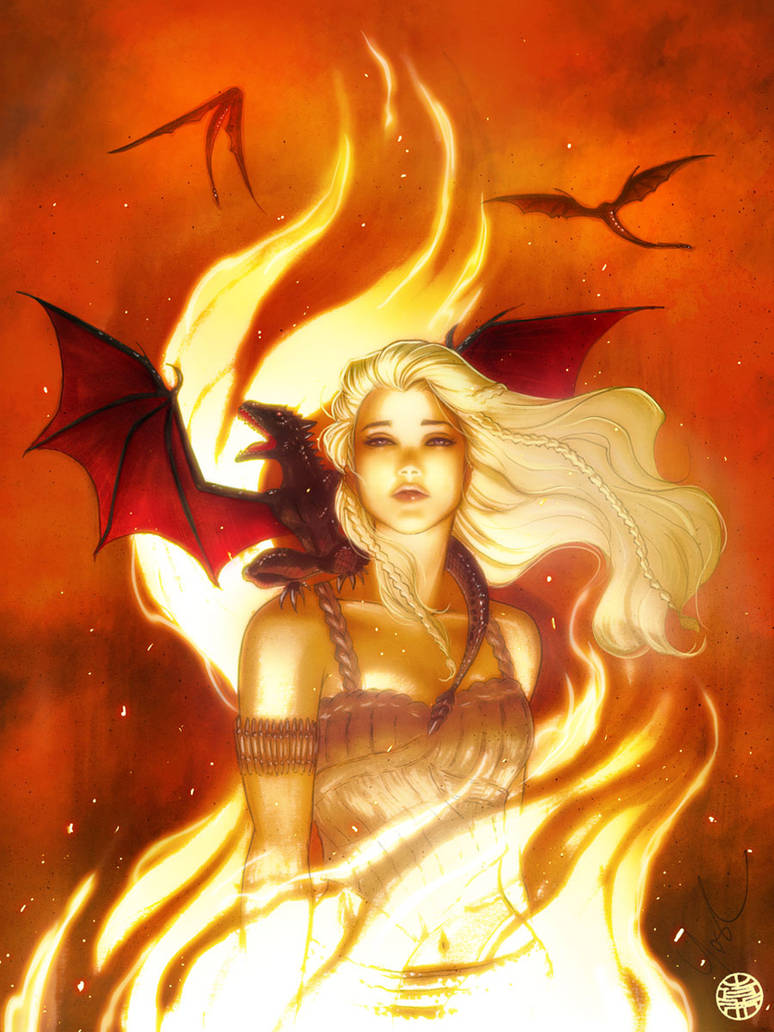 Game of Thrones Daenerys Color by Protokitty