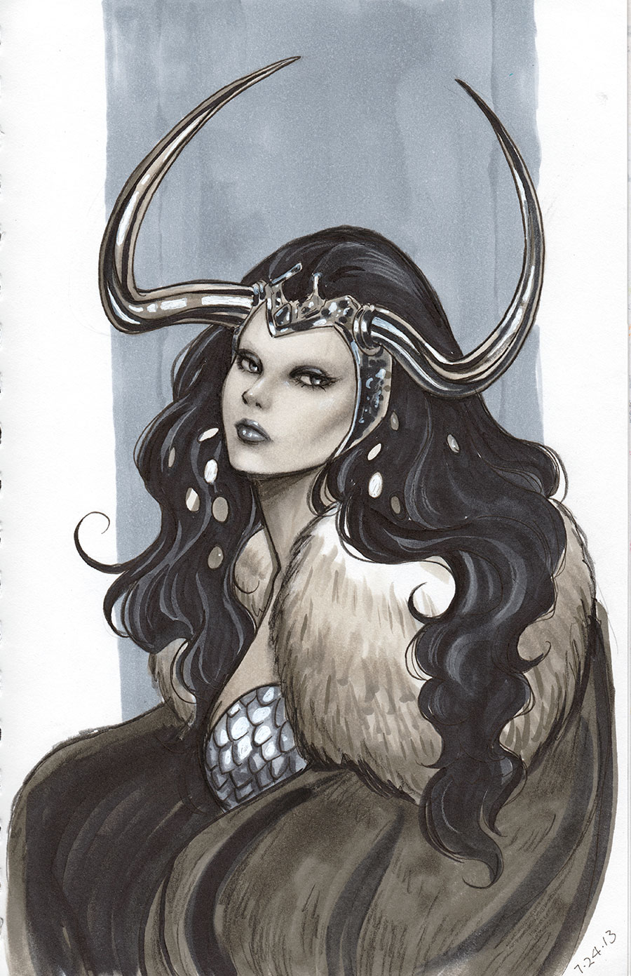 Lady Loki Sketch