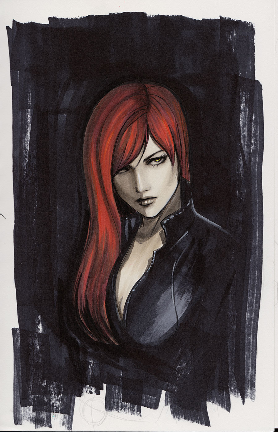 Black Widow Sketch