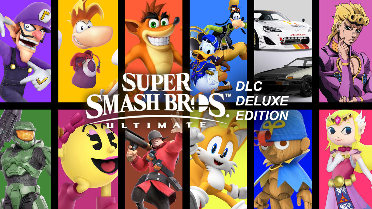 Ssbu Roster Deviantart SSBU DLC Deluxe Custom Wallpaper by JO5HU4 on DeviantArt