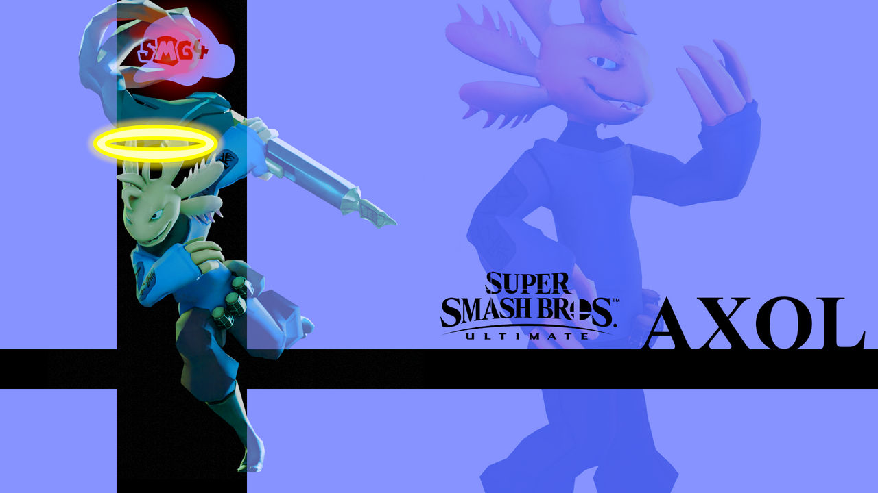 Axol Smash Character Wallpaper by JO5HU4 on DeviantArt