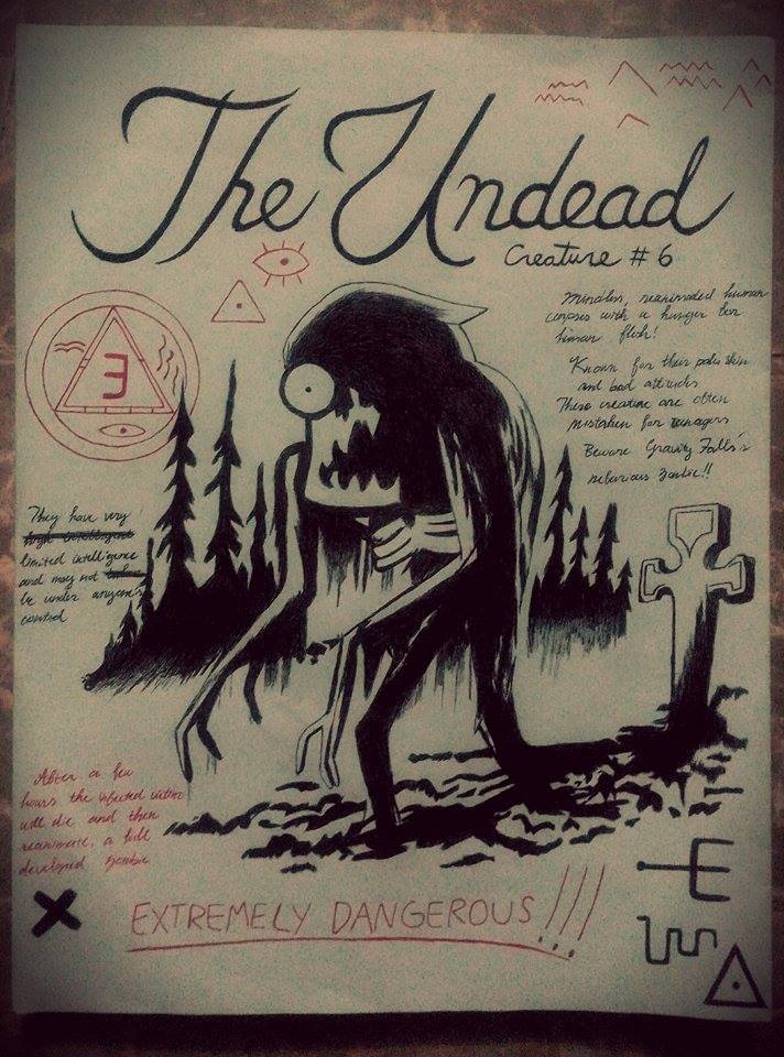 Gravity Falls : The Undead by JohnFroste on DeviantArt Gravity Falls : The Undead by JohnFroste on DeviantArt