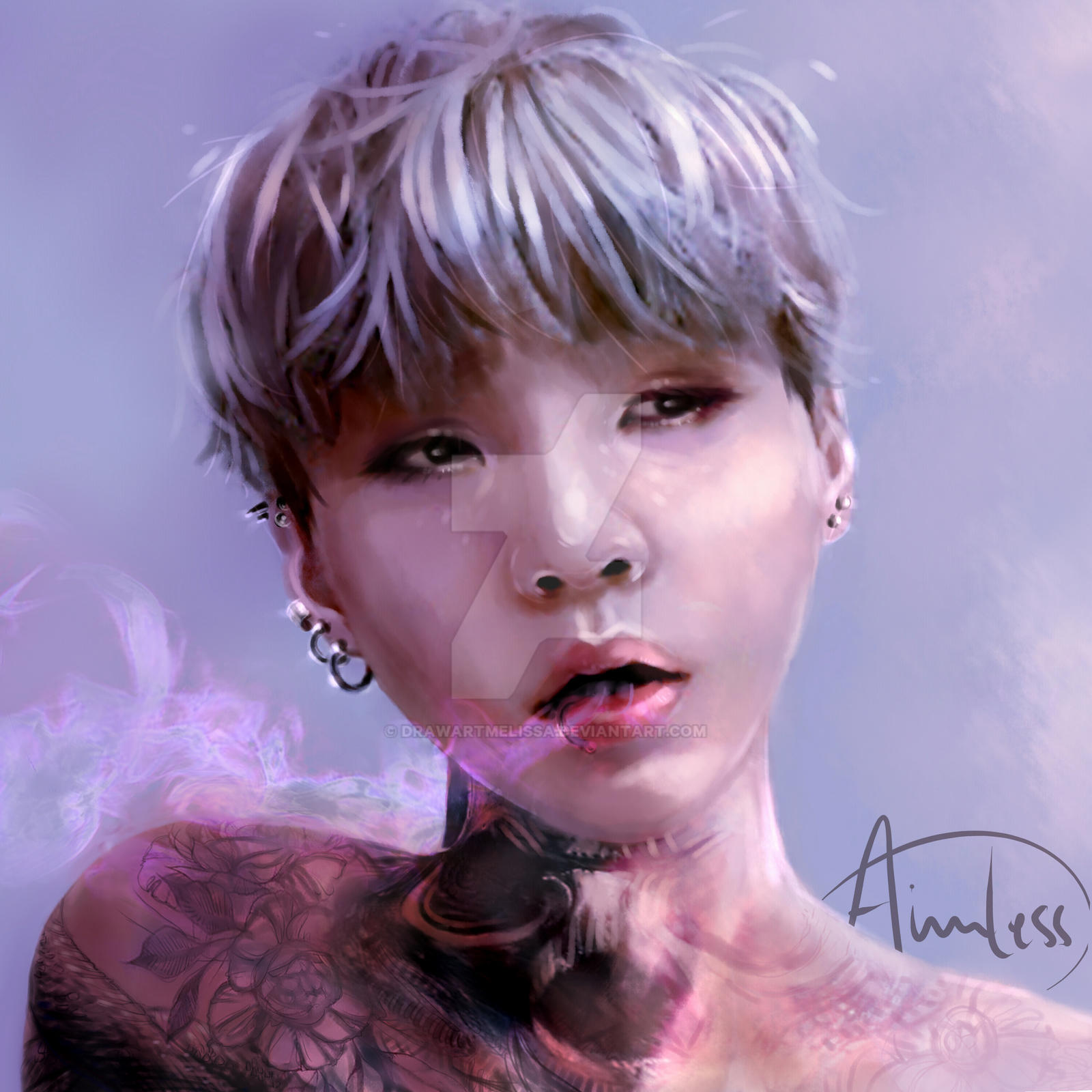 SUGA Fanart (Digital) Open your eyes HQ