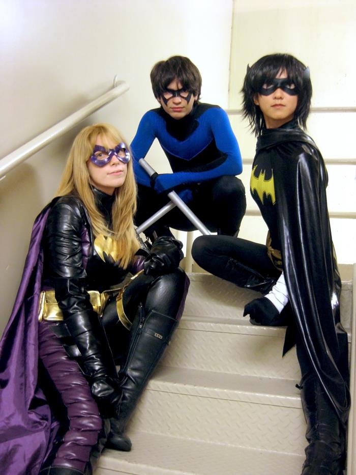 Nightwing, Batgirl, BlackBat