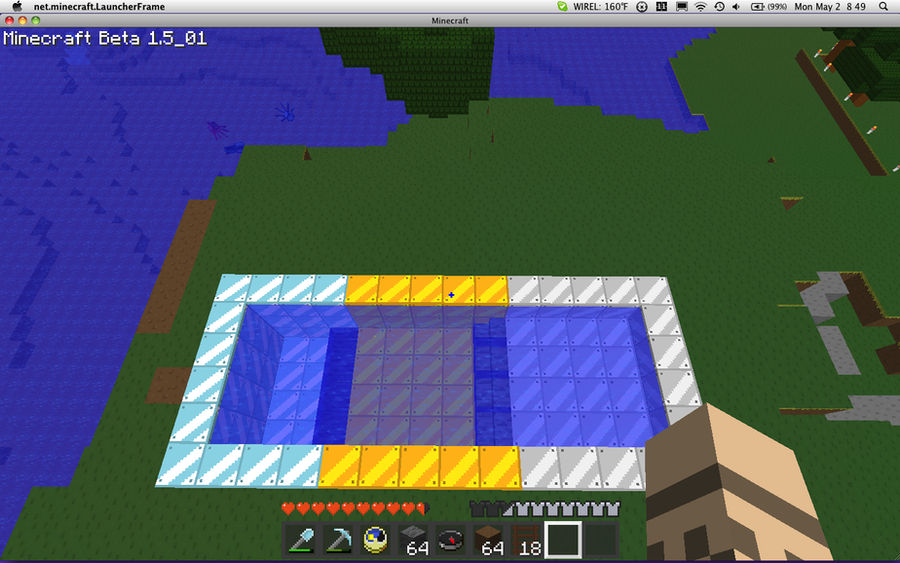 Minecraft Reflection Pool Minecraft Pool by Incertus984 on DeviantArt