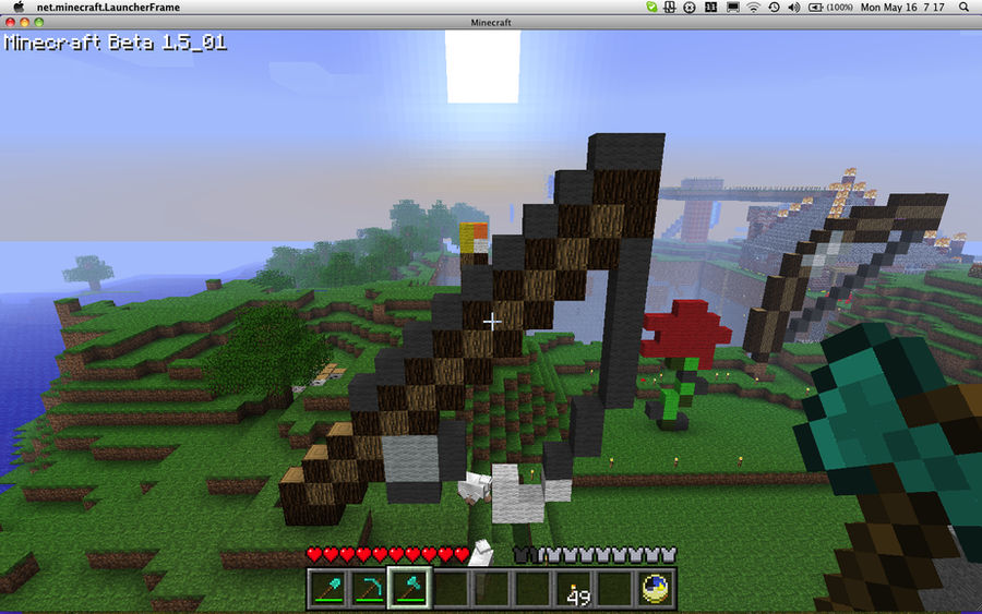 Minecraft fishing rod by Incertus984 on DeviantArt