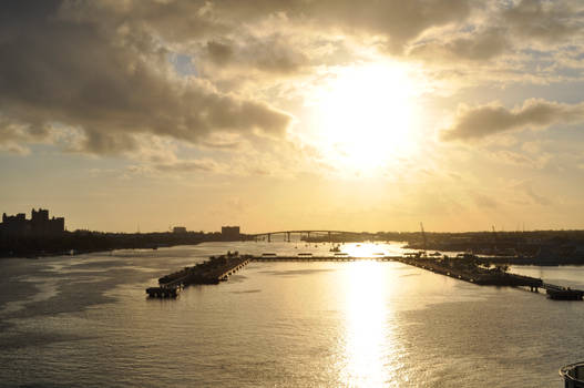 Sunrise over Ocean