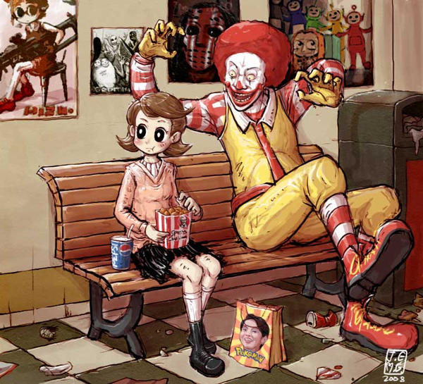 Deviantart Ronald Ronald McDonald by sachsen on DeviantArt