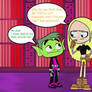 Terra and BB's reaction to Teen Titans GO!