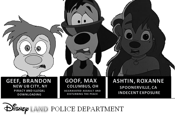 Disney's Stooges Mugshot