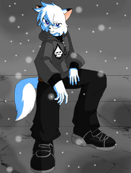 Sitting in the Snow