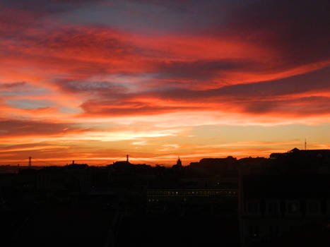Sunset over Lisboa