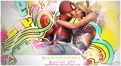 Spiderman and Gwen Stacy