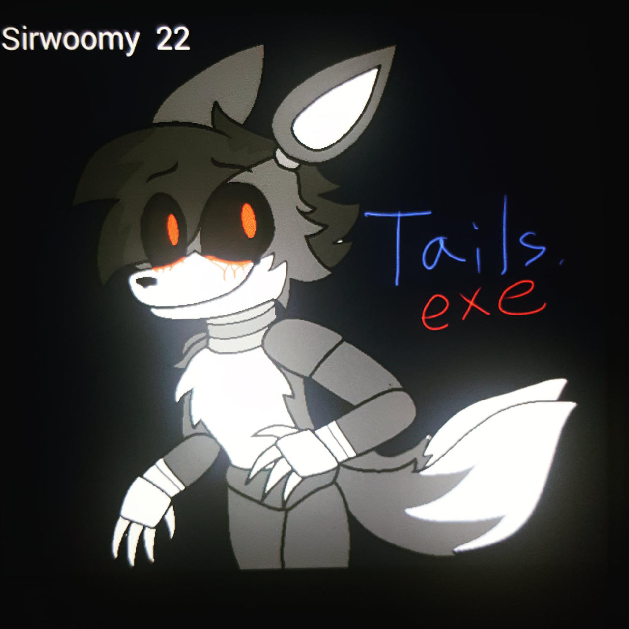 FNF] Tails.EXE by 205tob on DeviantArt