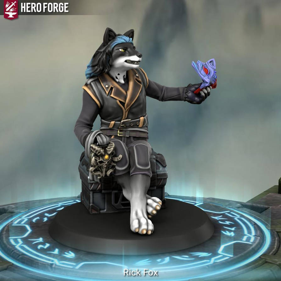 Forge Emo Rick emo (Hero Forge) (Rq) by SirWoomy on DeviantArt