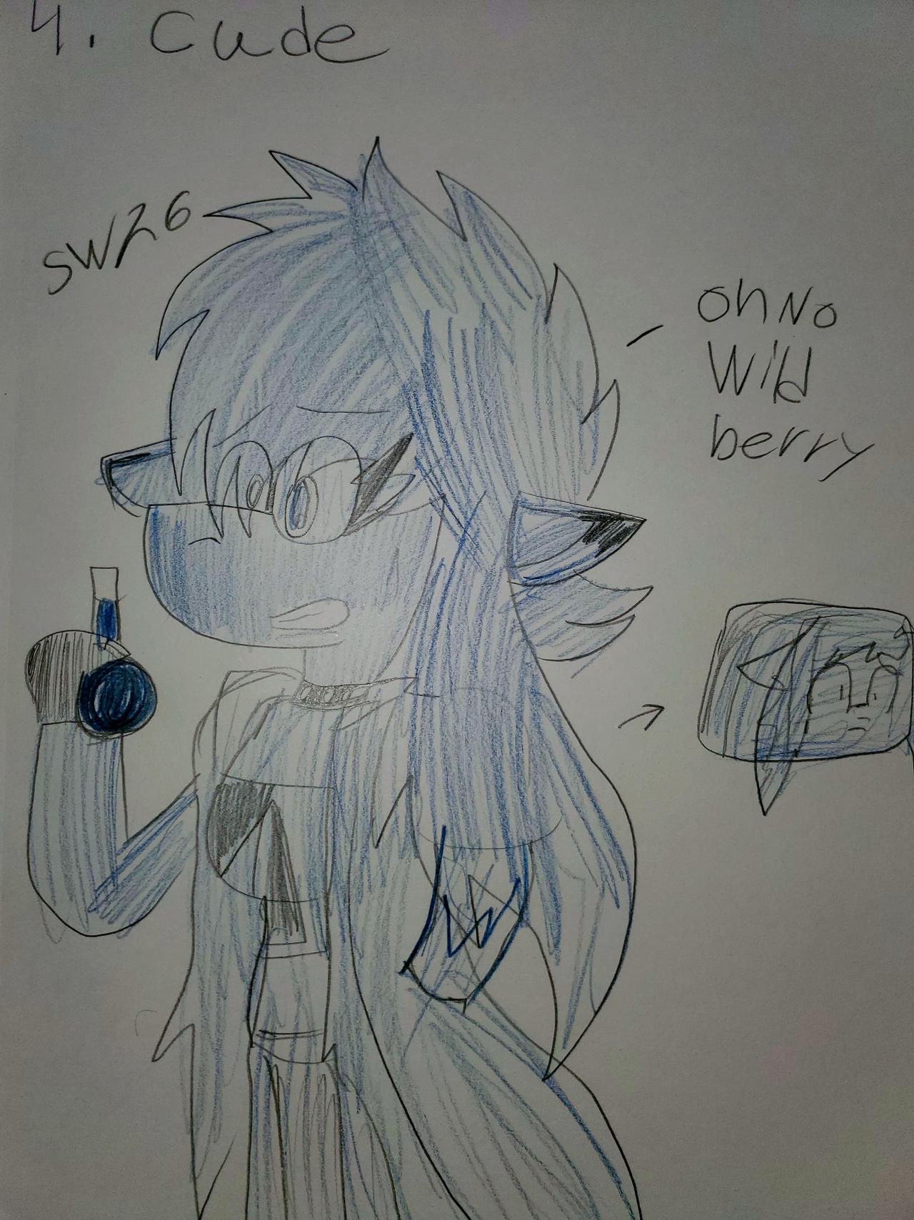 Cude Feblueberry 4 Cude by SirWoomy on DeviantArt