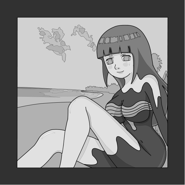 Hinata at the Beach