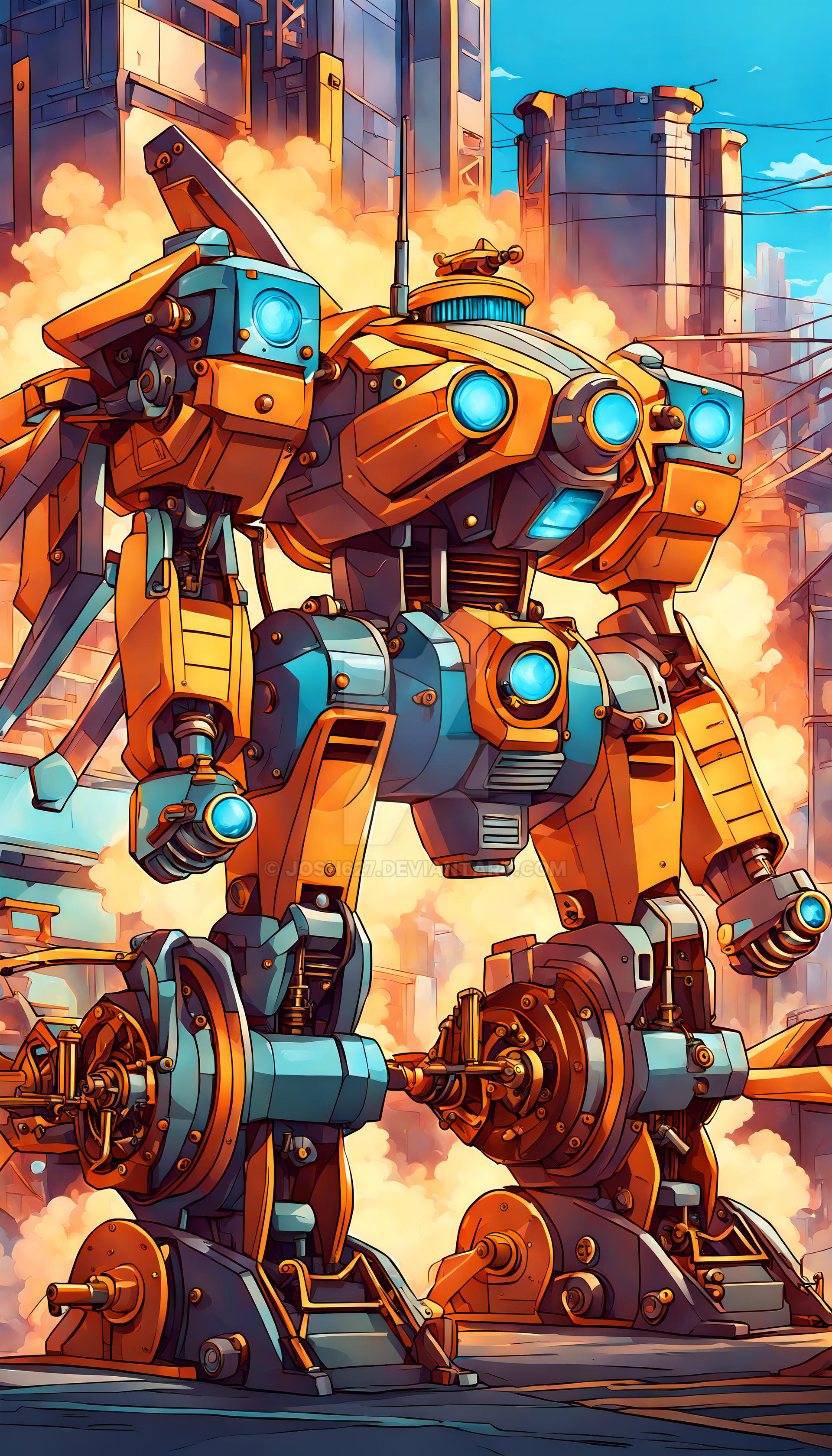 Car steam engine atompunk steam transformer by josh627 on DeviantArt