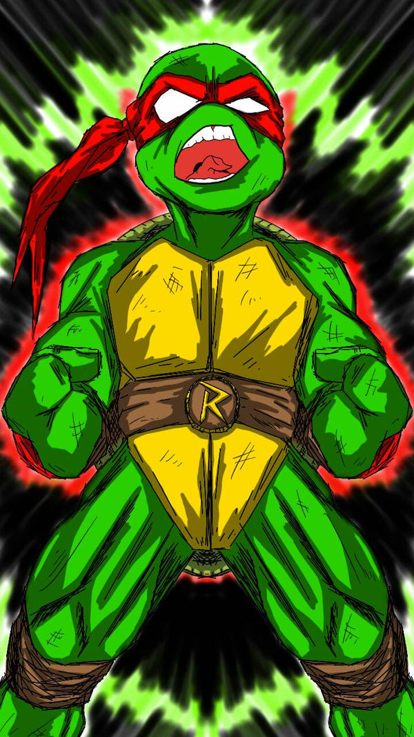 Zombie Raphael Color RAPHAEL - NEW COLOR by ahbe87 on DeviantArt