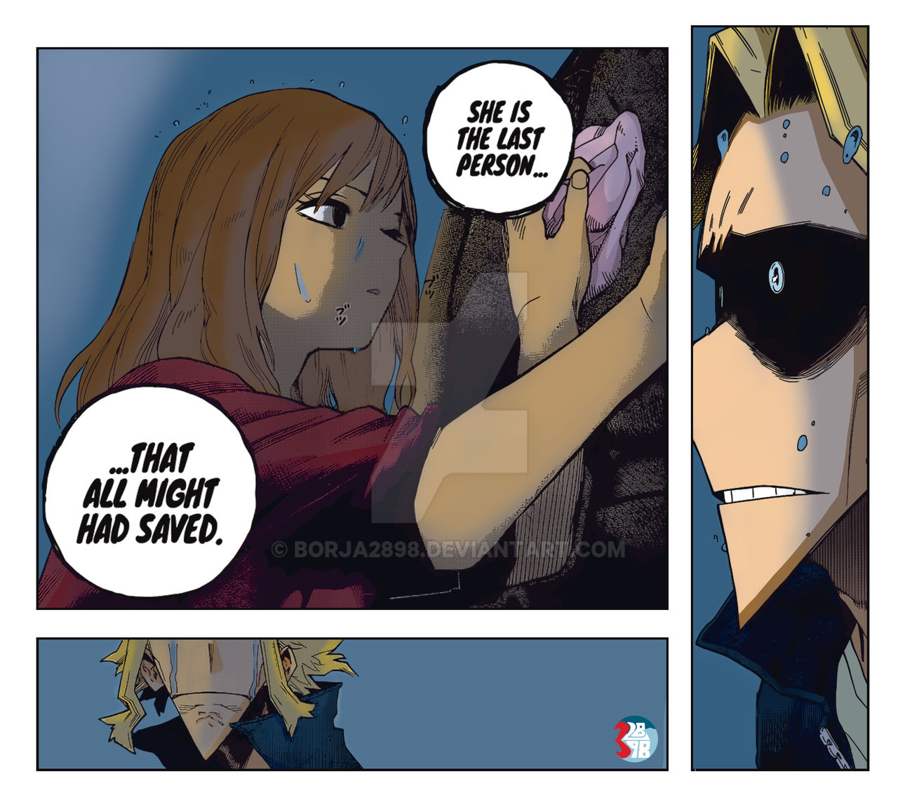 Mha chapter 326: last person that All Might saved by Borja2898 on ...
