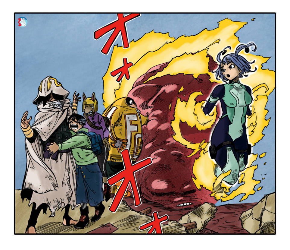 MHA chapter 336 colored by Borja2898 on DeviantArt