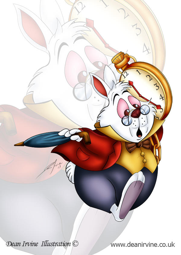 Dwight The Rabbit White Rabbit by Dean-Irvine on DeviantArt