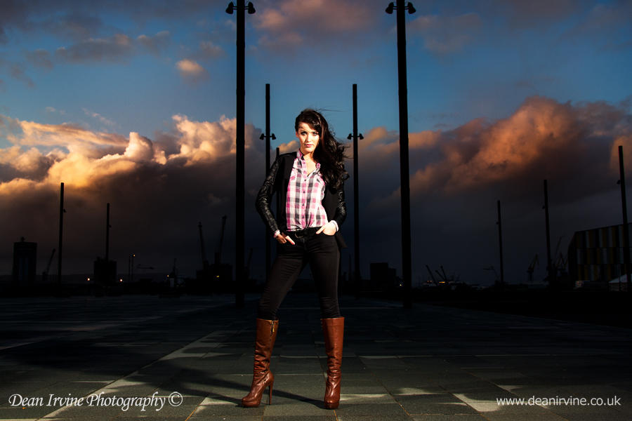 sunset and the model by Dean-Irvine sunset and the model by Dean-Irvine