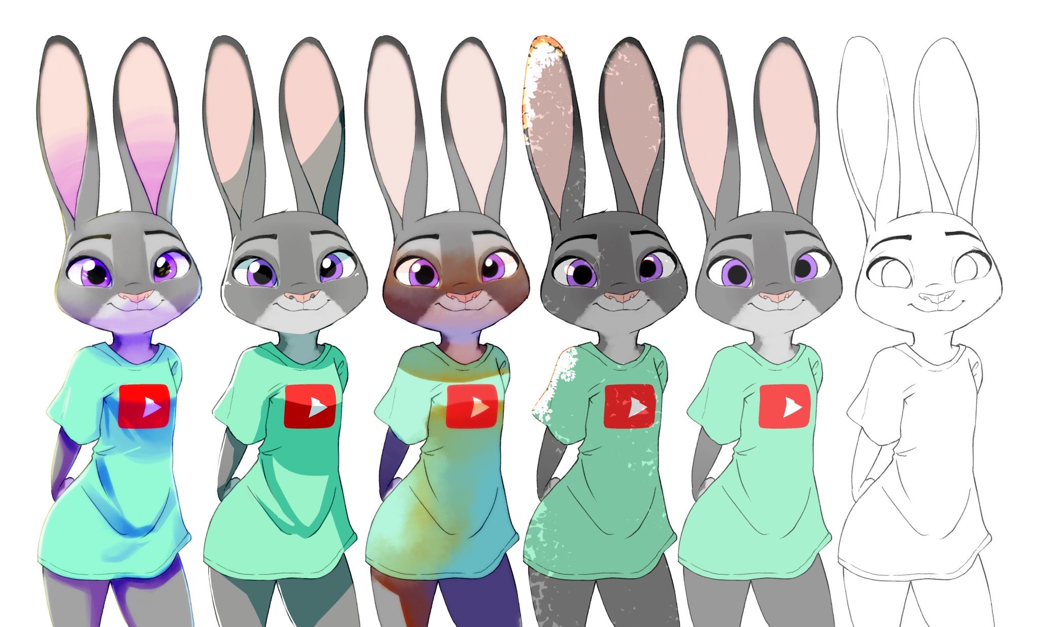 Painting Pattern Judy Hopps By Zigrock001 On DeviantArt
