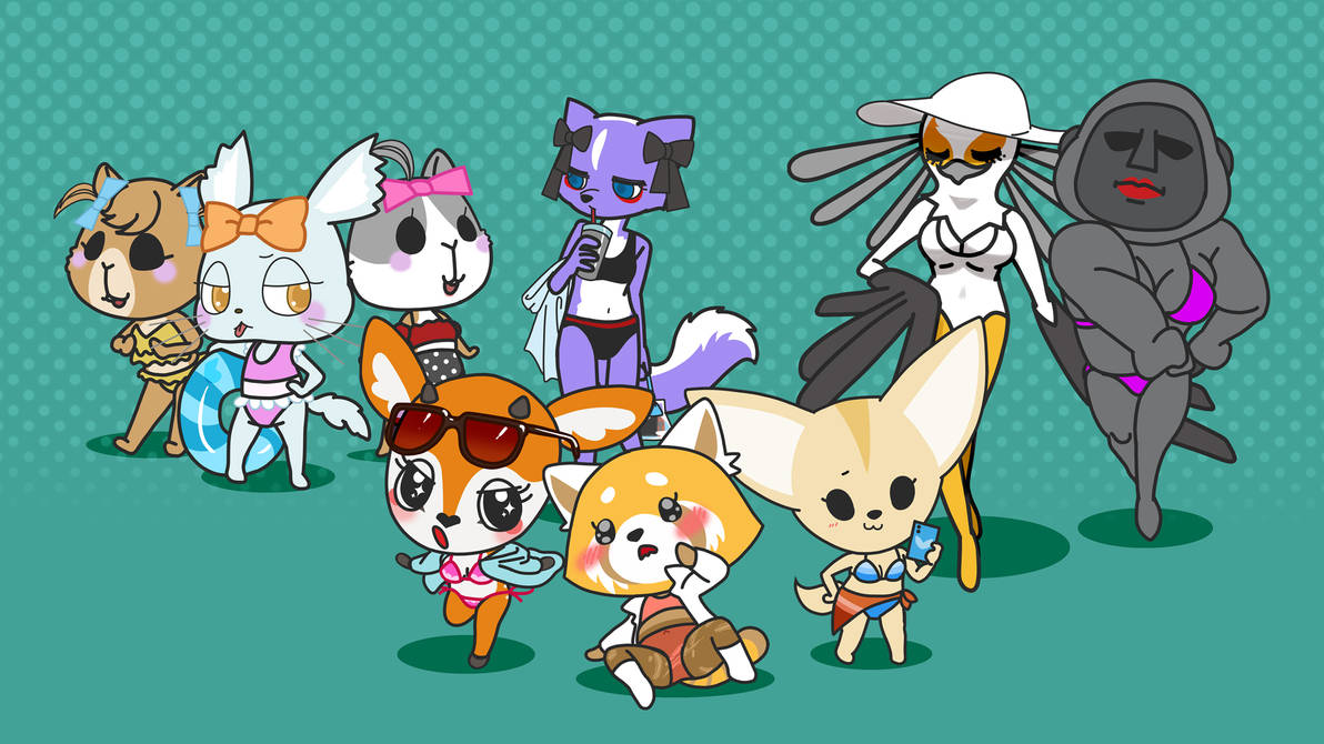 Tsunoda Retsuko Aggressive retsuko wallpaper by zigrock001 on DeviantArt