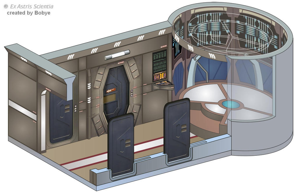 USS Defiant - Transporter by bobye2 on DeviantArt
