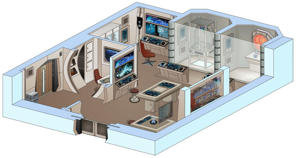 USS Saratoga - Biology lab