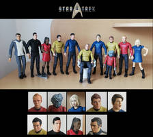 Star Trek: Into Darkness - Diamond Select customs