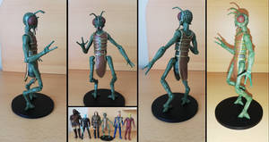 Star Trek - Xindi insectoid custom action figure