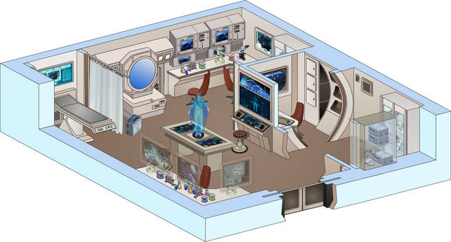 USS Saratoga - Medical Lab