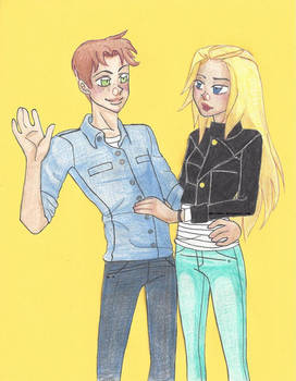 Wally and Artemis -YoungJustice