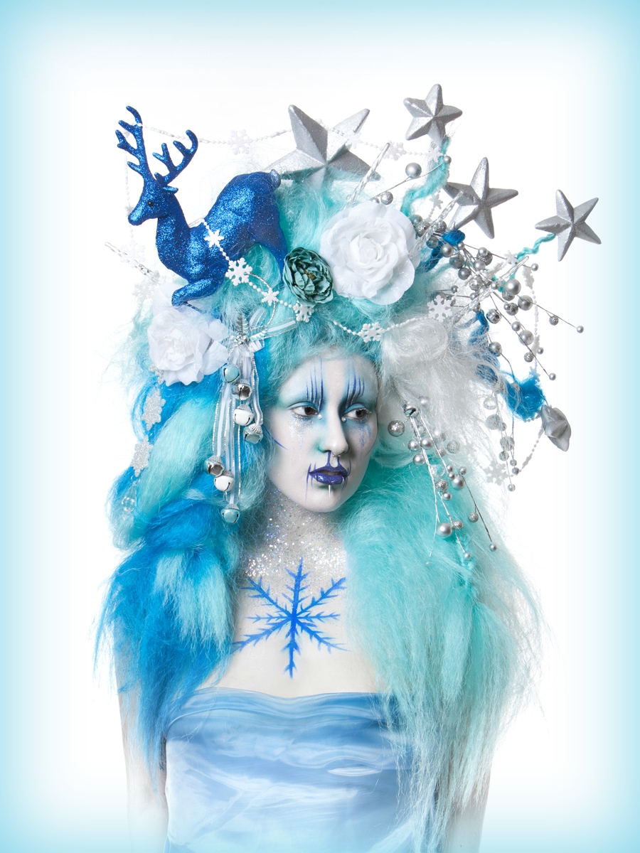 Accor dygtige To grader Ice queen makeup by JoannaStrangeMakeup on DeviantArt
