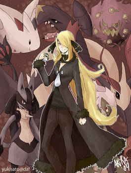 Pokemon Platinum - Cynthia