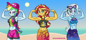 Sun's out Guns out by Art-2u