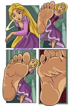 Rapunzel stompscomic by Art-2u