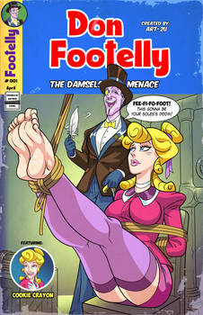 Don Footelly Comic  cover 01 by Art-2u
