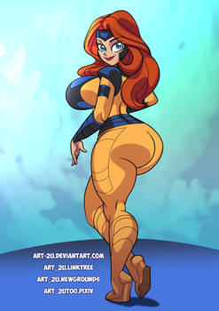 Jean grey X-MEN 97 by Art-2u