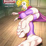 Cookie Crayon reporting for duty_soles up