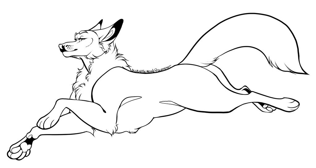 Free lineart with pose version